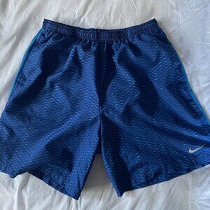 LIKE NEW Nike Dri-Fit Running Shorts, 6.5in - LARGE - Blue